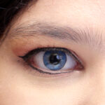 Premium Sky Blue Natural Cosmetic Contact Lenses - Image 2